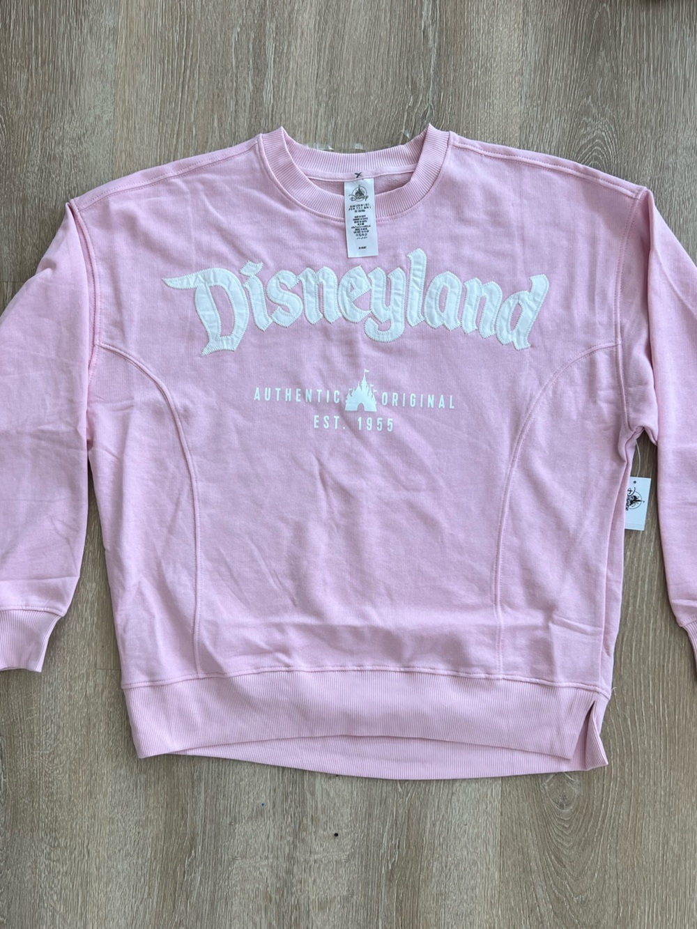Pink Disneyland Sweatshirt